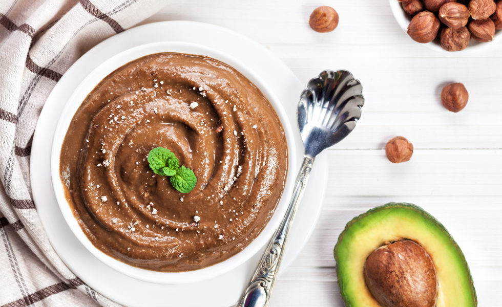 Vegan Chocolate Pudding From Avocado And Hazel Milk