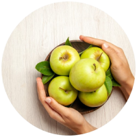 oakville naturopath clinic with bowl of apples